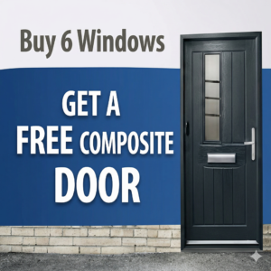buy 6 windows get composite Door Free